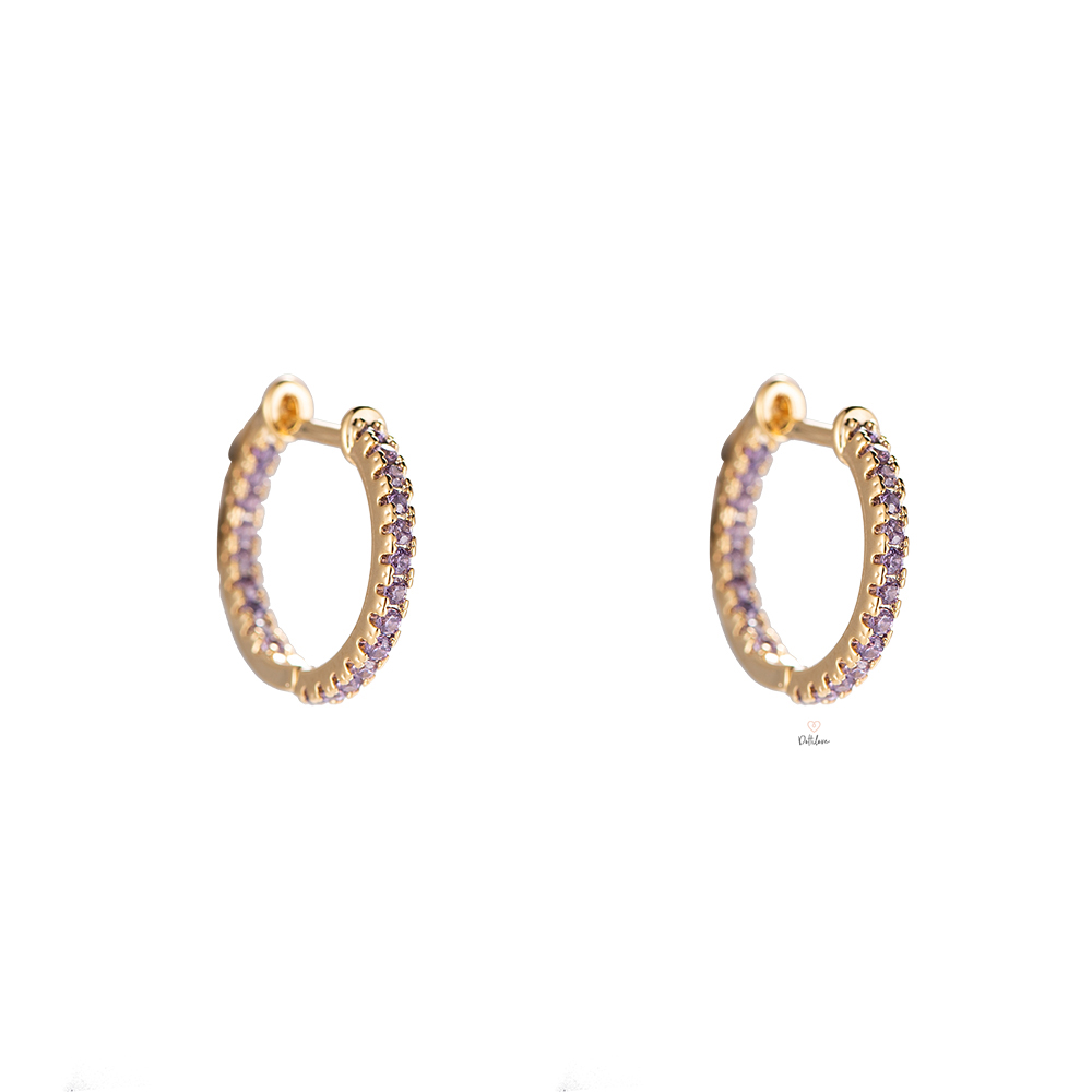 Hana gold-plated earring