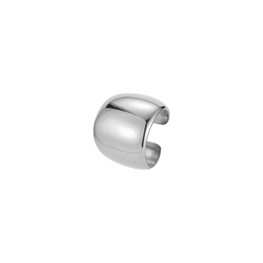 Fat shield stainless steel earcuff