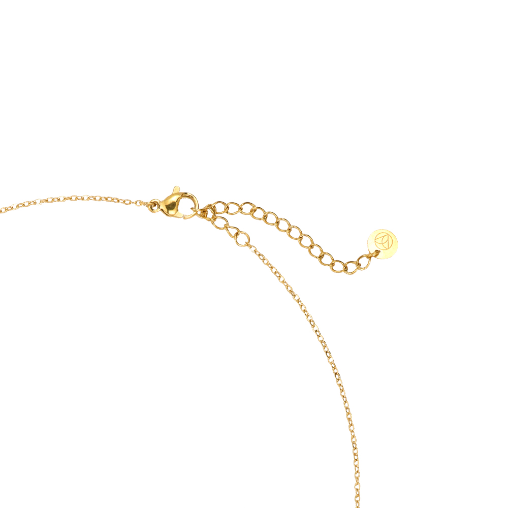 43cm Golden Kettle stainless steel necklace    