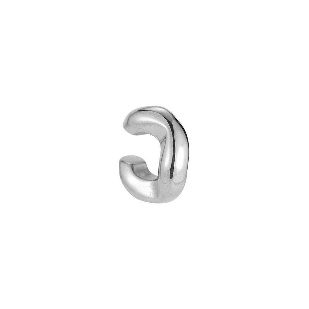 Small curve stainless steel earcuff