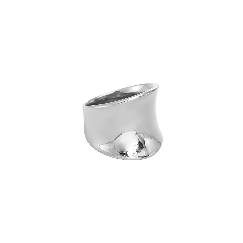 Heavy forged stainless steel ring   