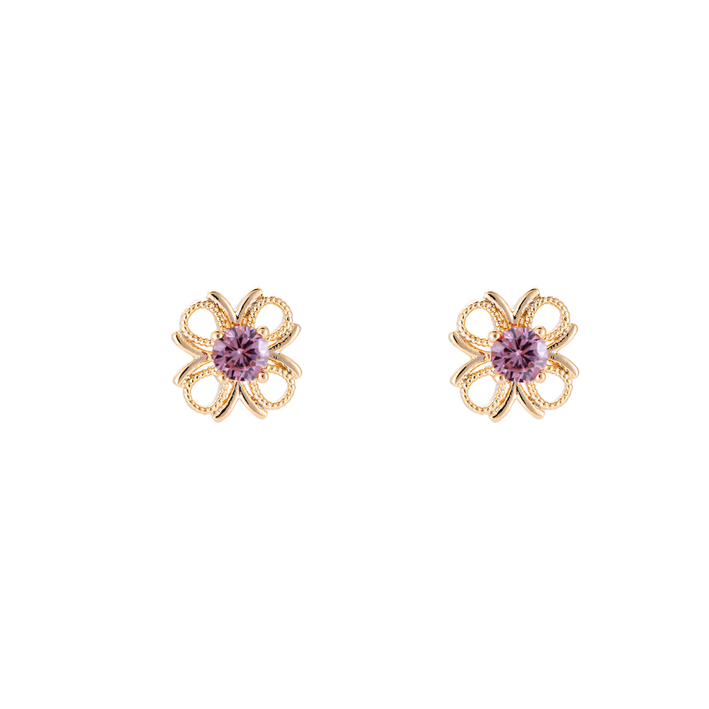 Gabriella gold-plated earrings
