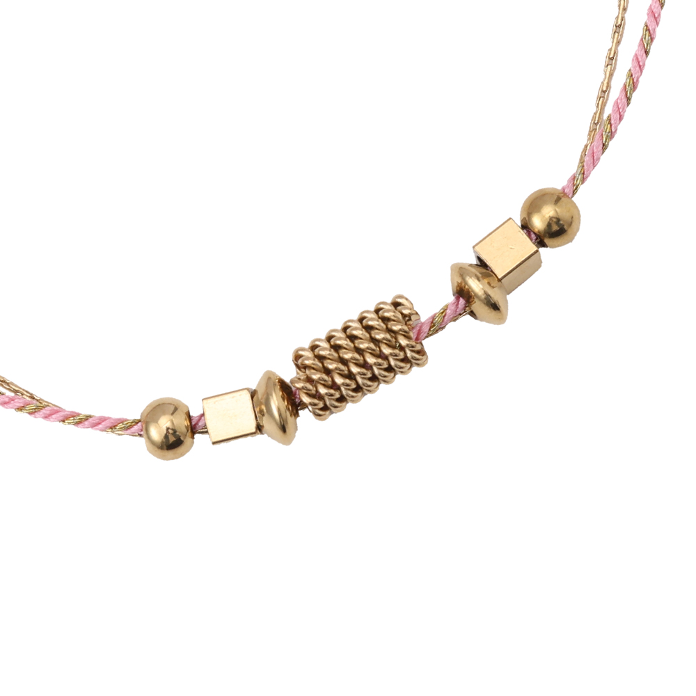 Gold Joy Summer stainless steel bracelet     