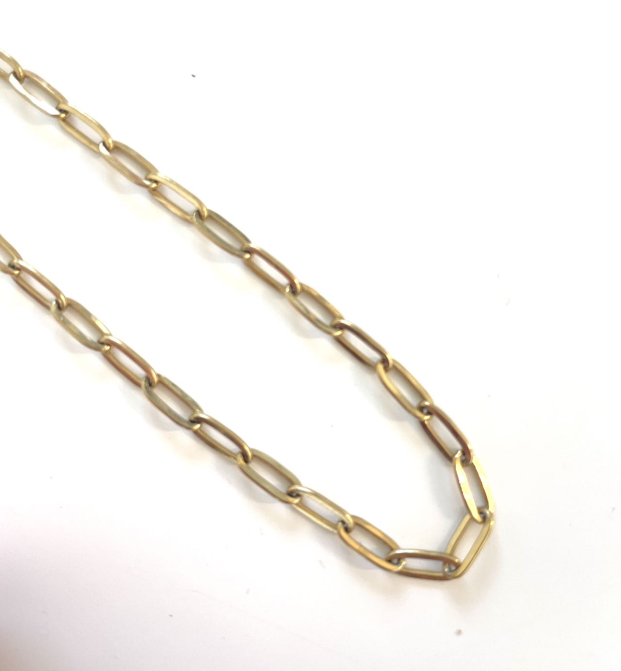 Thin Round Teresa 60 cm stainless steel chain 