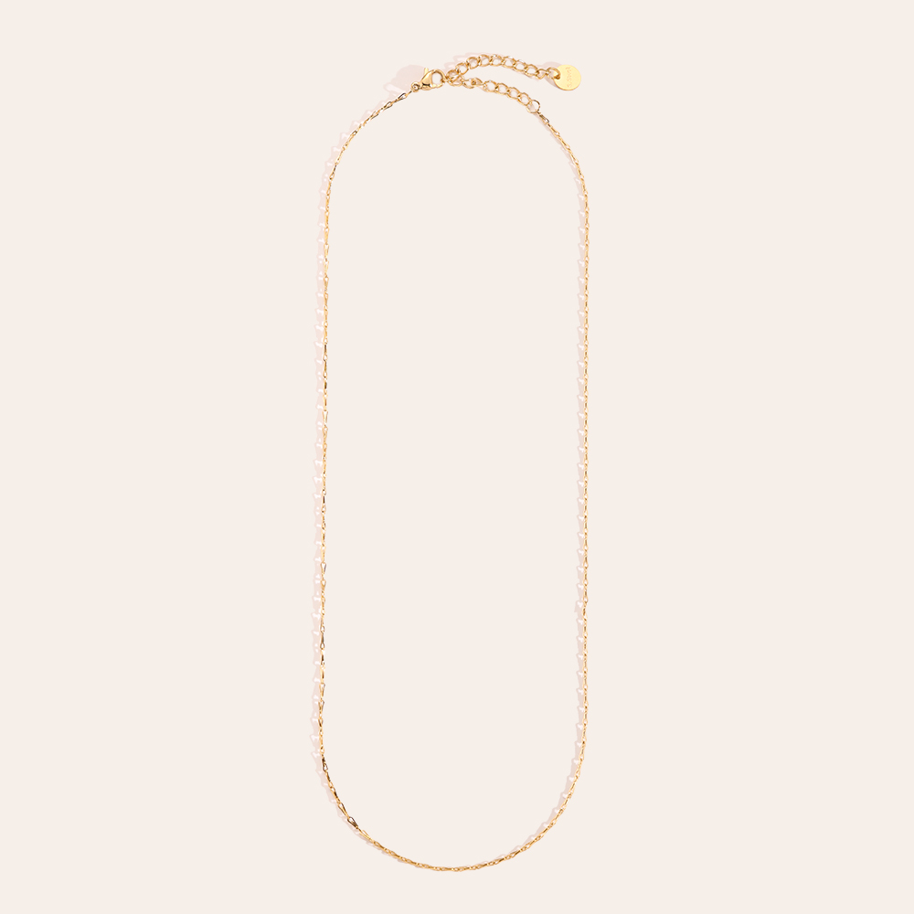 43cm Easy Thin Chain roestvrijstalen ketting     