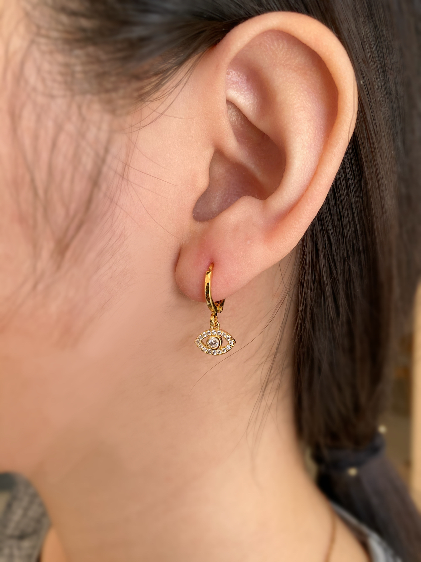 Golden Eye 8.0 Plated Earring Color Edition