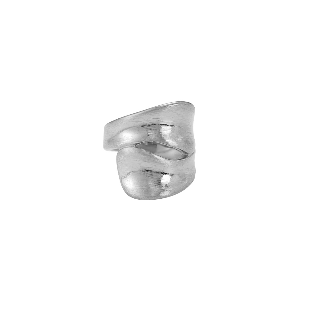 Matte Scratching Up 2 U 2.0 stainless steel ring    