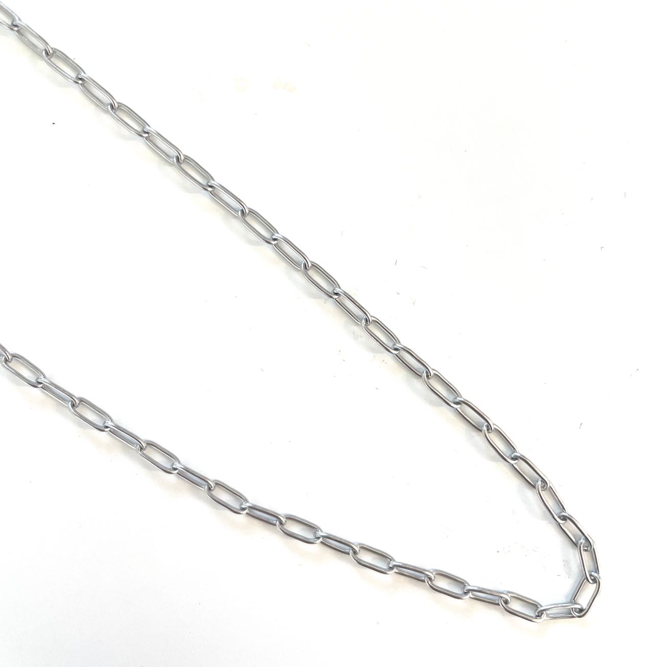 60 cm Thin Round Edelstahl Kette